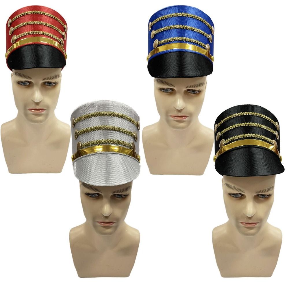 Photography Major - Hat-nutcrackers Marching Band Hat Gold Trim
