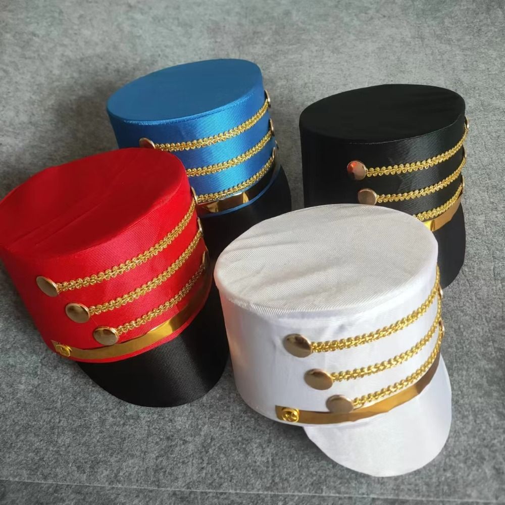 Photography Major - Hat-nutcrackers Marching Band Hat Gold Trim
