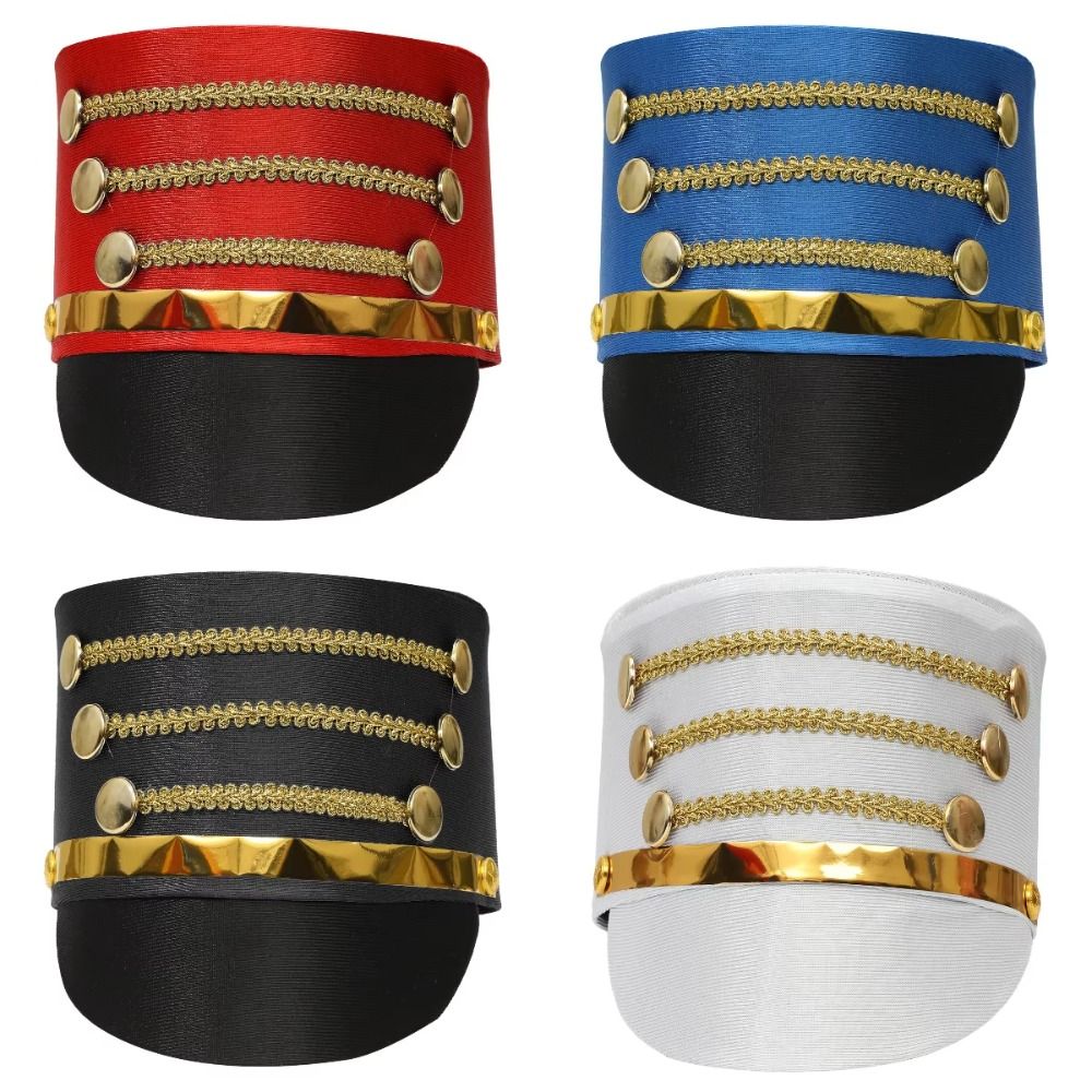 Photography Major - Hat-nutcrackers Marching Band Hat Gold Trim