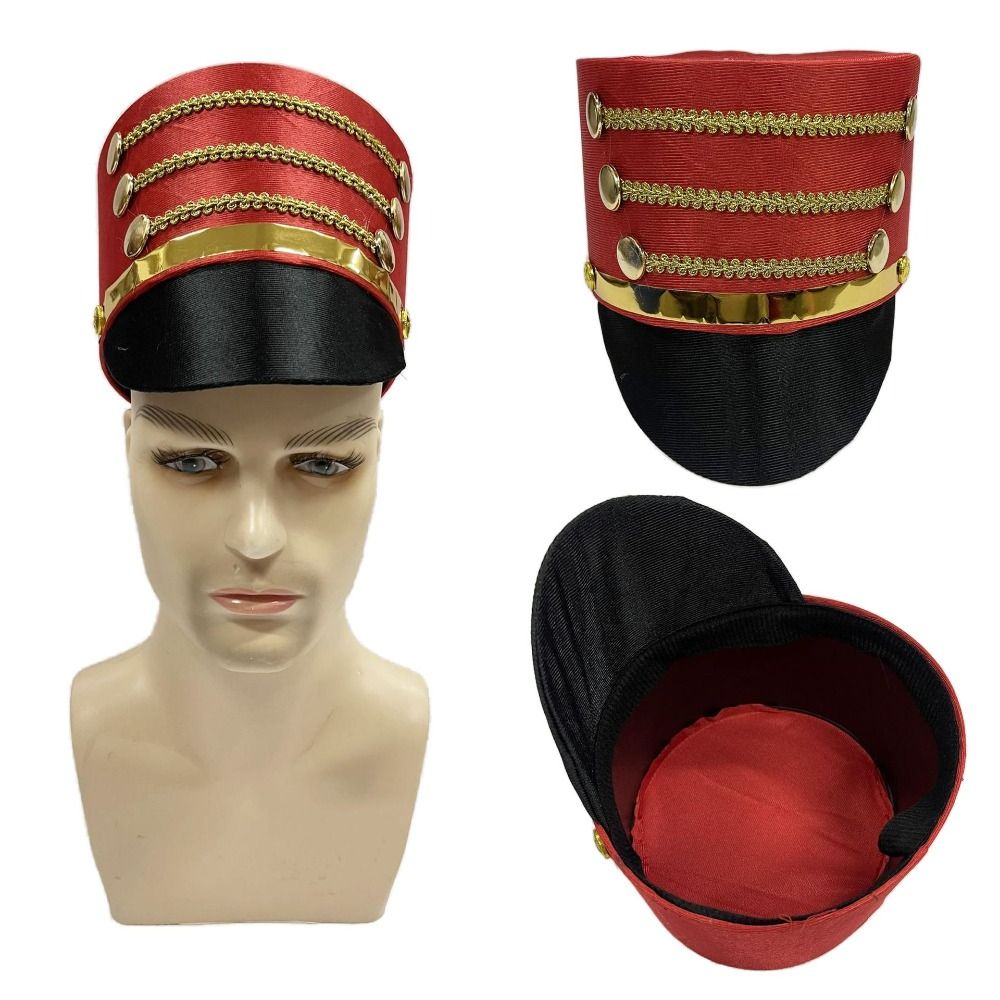 Photography Major - Hat-nutcrackers Marching Band Hat Gold Trim