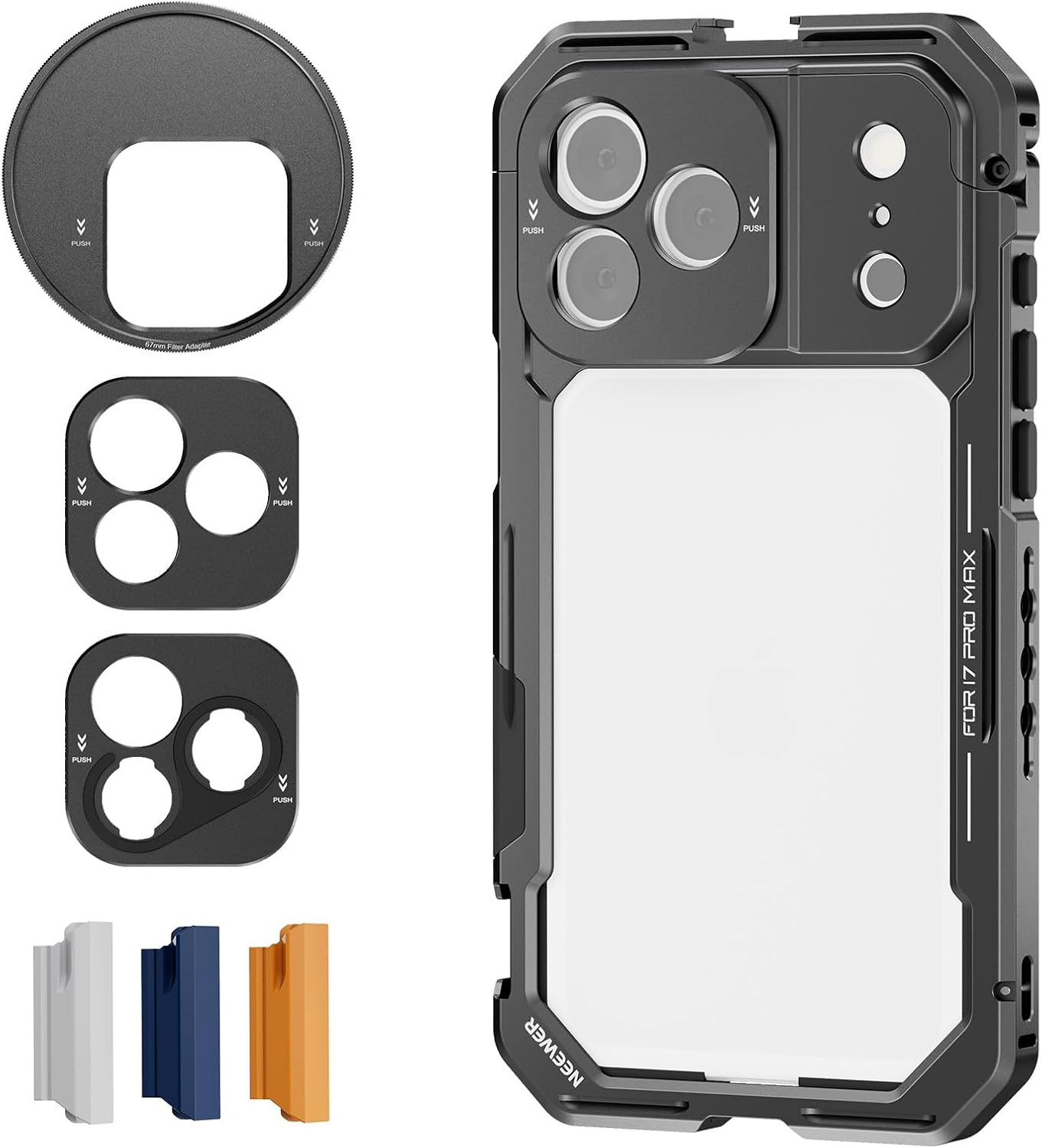 NEEWER Phone Cage for iPhone 1 - Camera Cage Rig ulasan dan harga