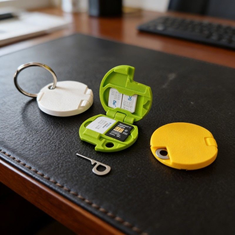 3D Printed SIM & TF Card Holde - Memory Card Case ulasan dan harga