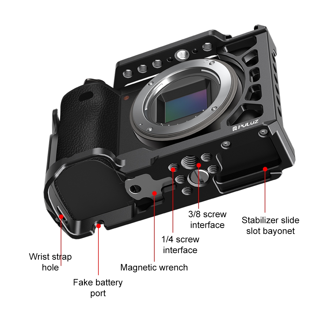 PULUZ Metal Camera Cage Expans - Camera Cage Rig ulasan dan harga