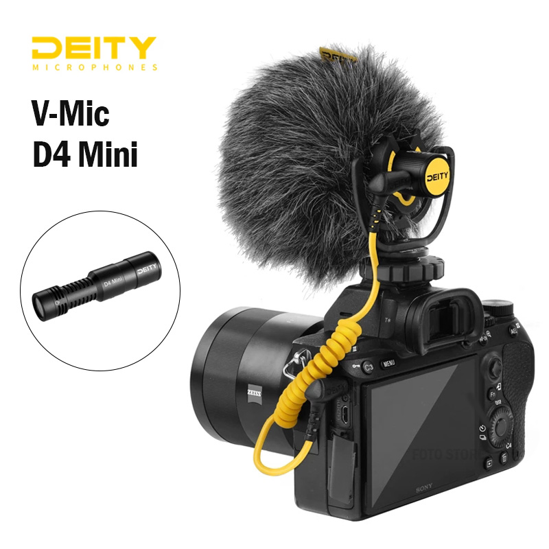 Deity V-Mic D4 Mini Microphone - Photography Blog ulasan dan harga