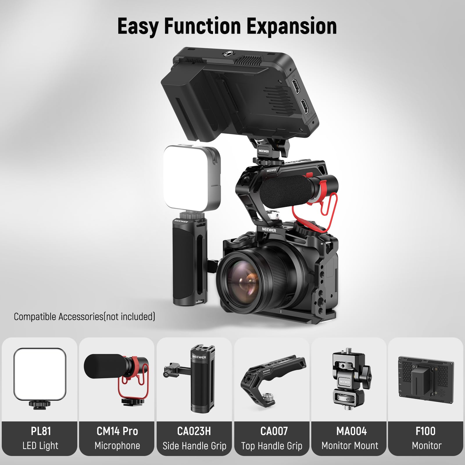 NEEWER R50 Camera Cage Compati - Camera Cage Rig ulasan dan harga