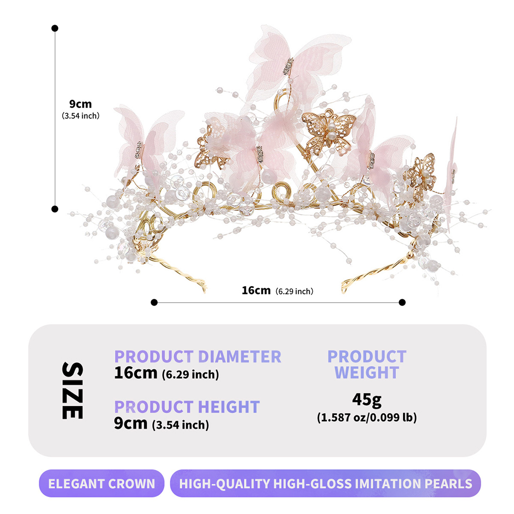 Bridal Tiara Comfortable Crown - Photography Wedding ulasan dan harga