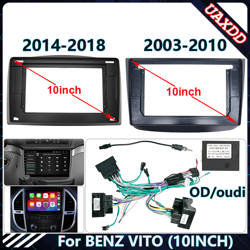 For 2003-2018 BENZ VITO 10.1 I - Photograph Mp3 ulasan dan harga