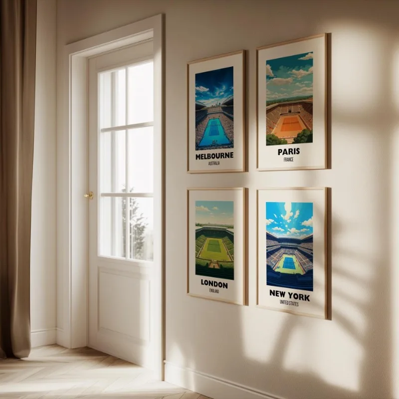 Tennis Majors Poster London Ne - Photography Major ulasan dan harga