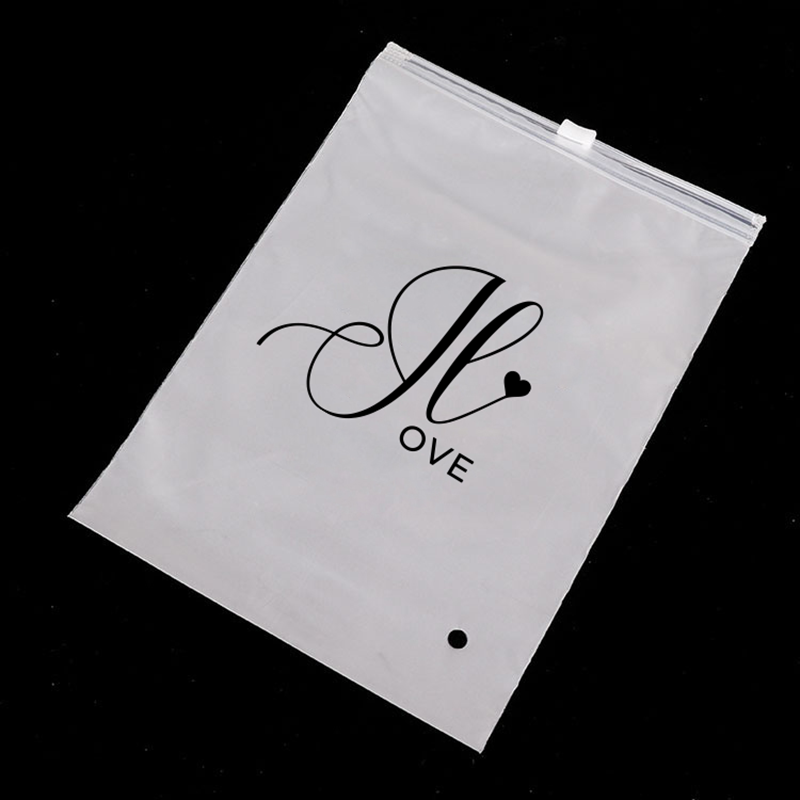 50PCSCustom Storage Frosted Zi - Photography Logo ulasan dan harga