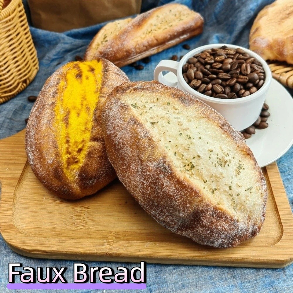 Soft PU Faux Bread Non-Toxic R - Photography Interest ulasan dan harga