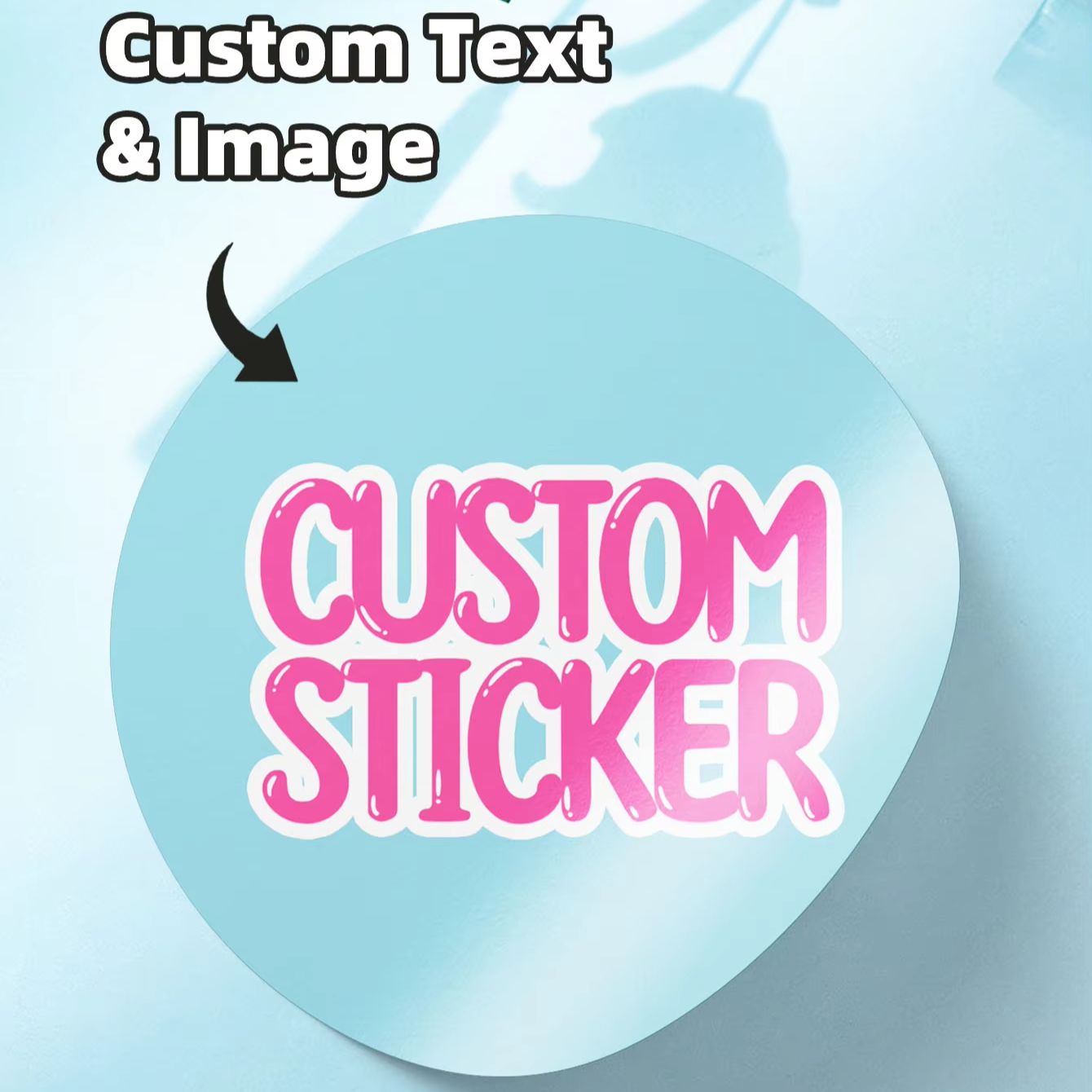 1-120PCS Custom Round Waterpro - Photography Logo ulasan dan harga