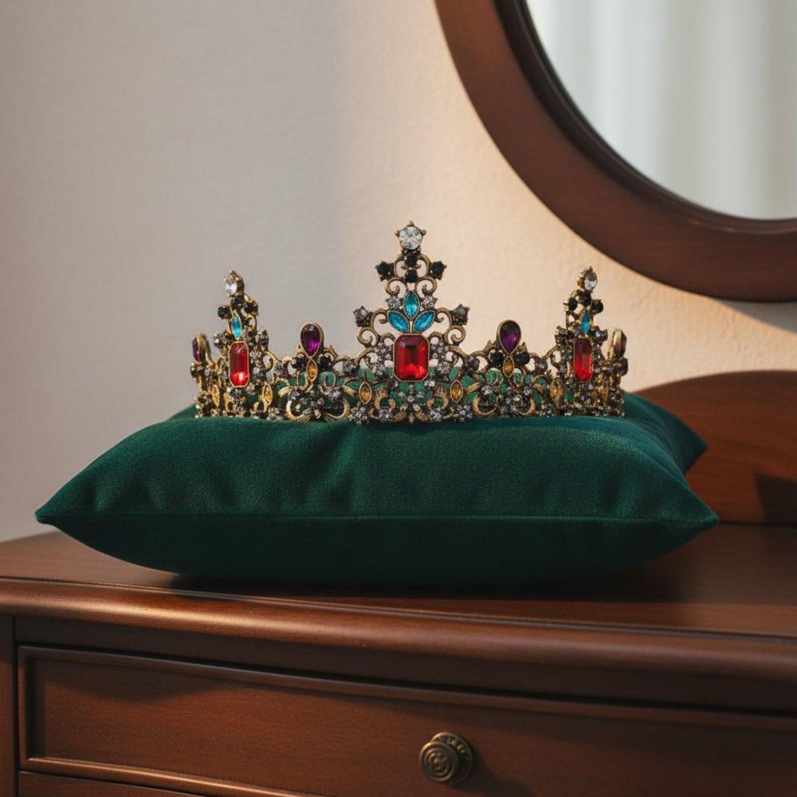 Luxury Alloy Bridal Crown Orna - Photography Wedding ulasan dan harga