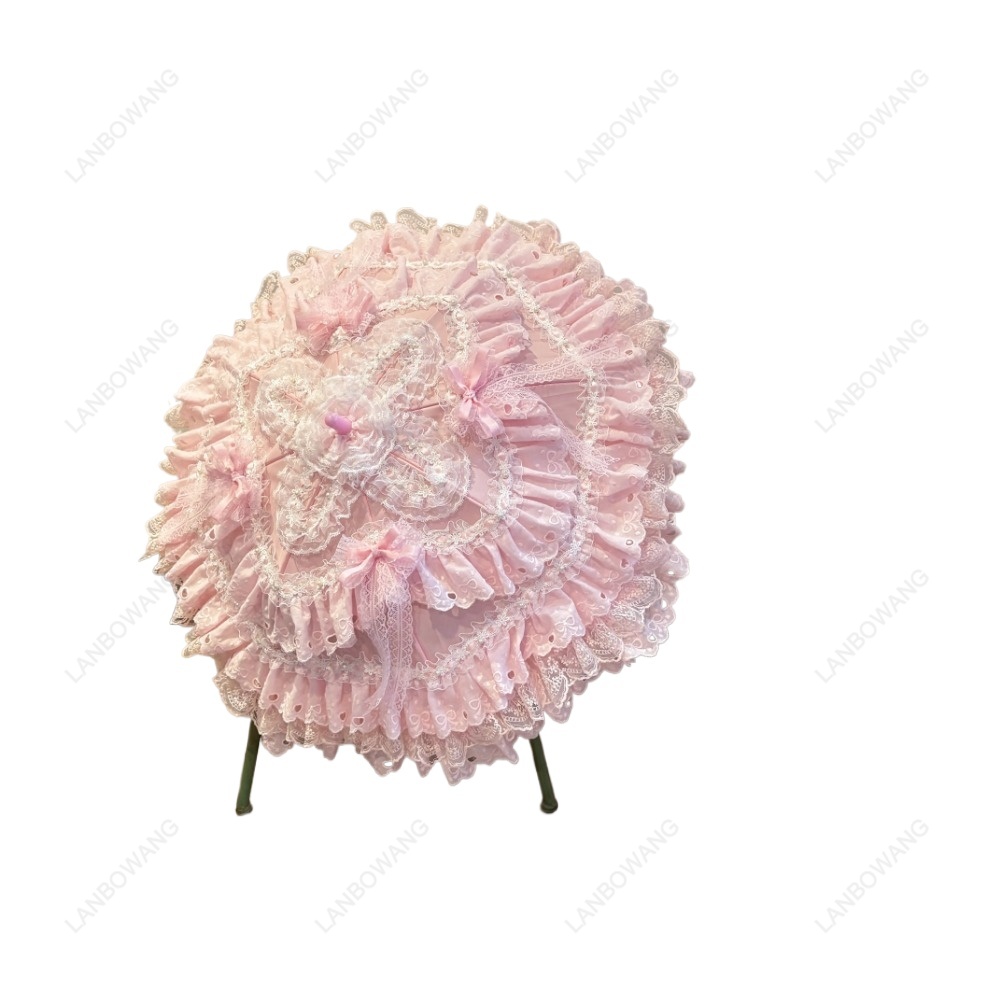 Handmade Pink Floral Heart Lac - Photography Wedding ulasan dan harga