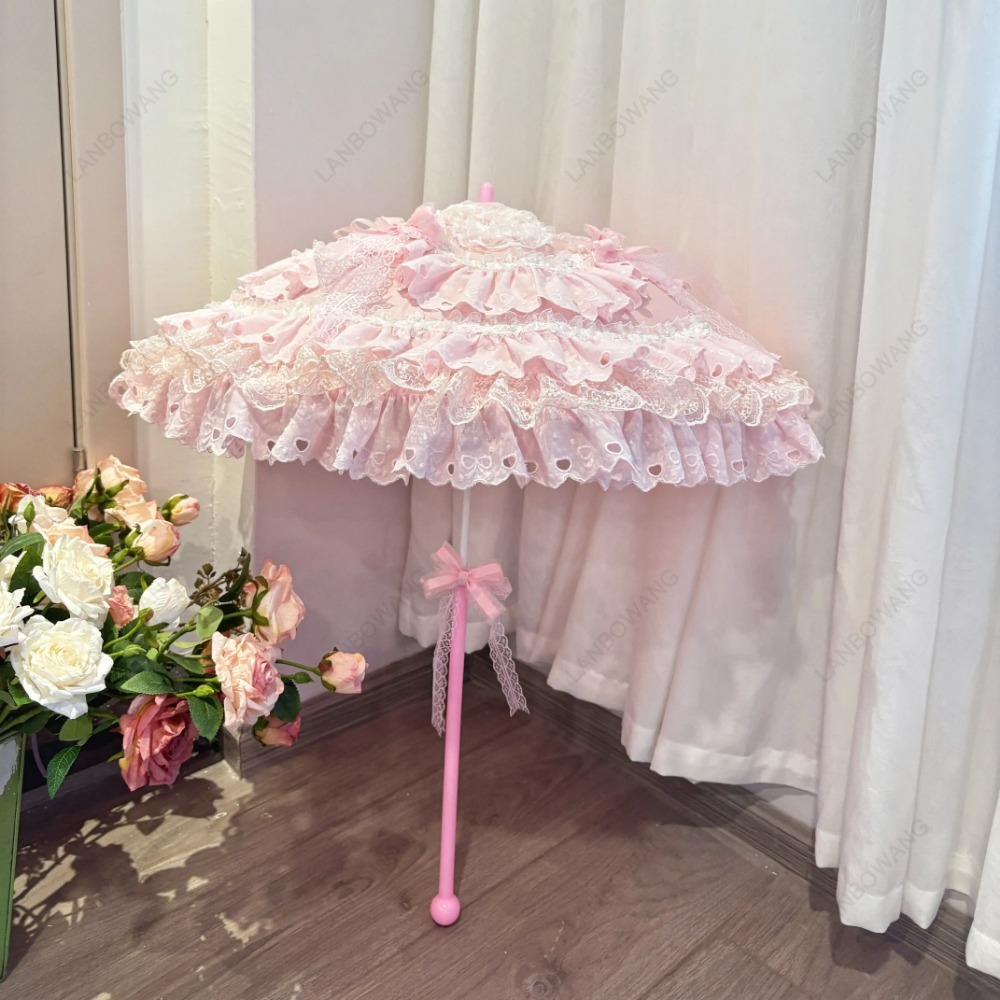 Handmade Pink Floral Heart Lac - Photography Wedding ulasan dan harga