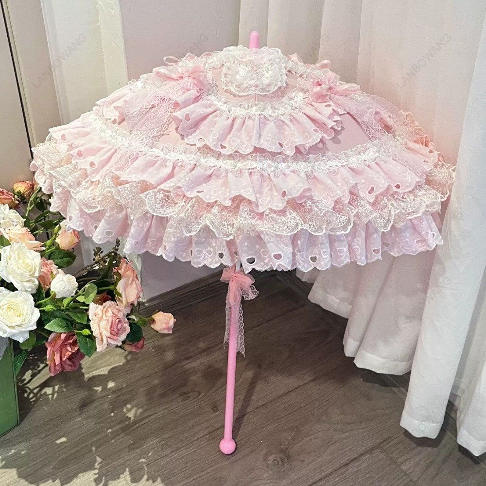 Handmade Pink Floral Heart Lac - Photography Wedding ulasan dan harga