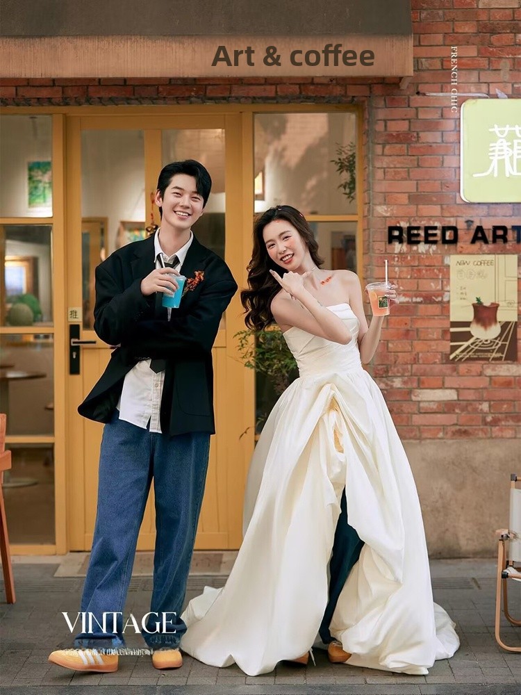 Fashionable Korean Style Denim - Photography Wedding ulasan dan harga