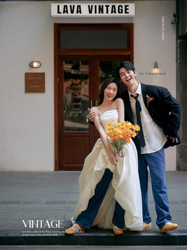 Fashionable Korean Style Denim - Photography Wedding ulasan dan harga