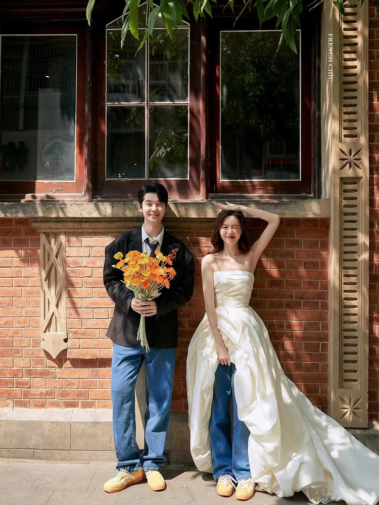 Fashionable Korean Style Denim - Photography Wedding ulasan dan harga