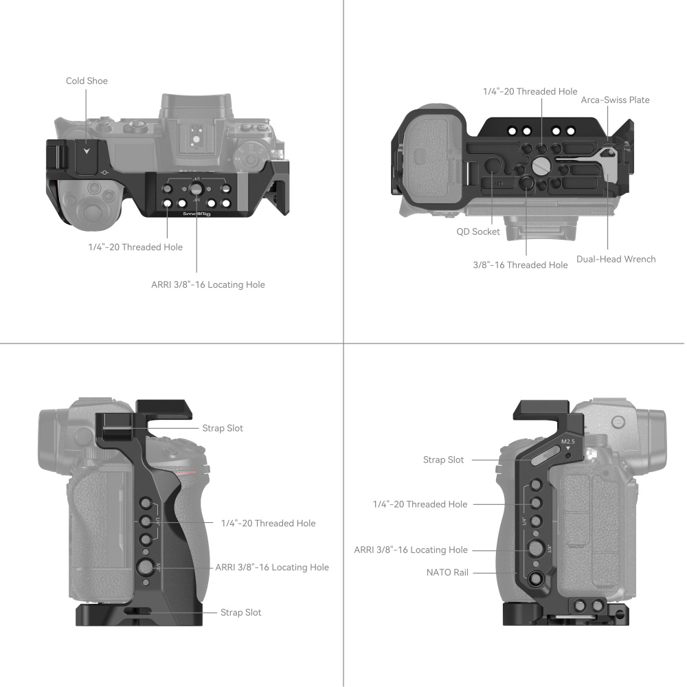 SmallRig Camera Full Cage for  - Camera Cage Rig ulasan dan harga