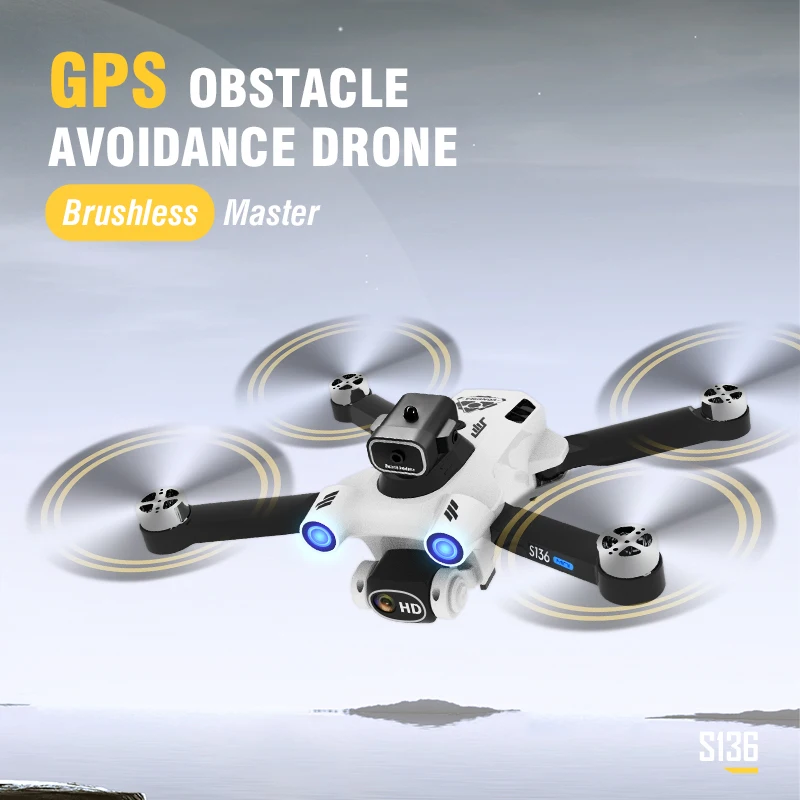 Drone S136 Pro Ultra Rc Drones - Photography Pro ulasan dan harga
