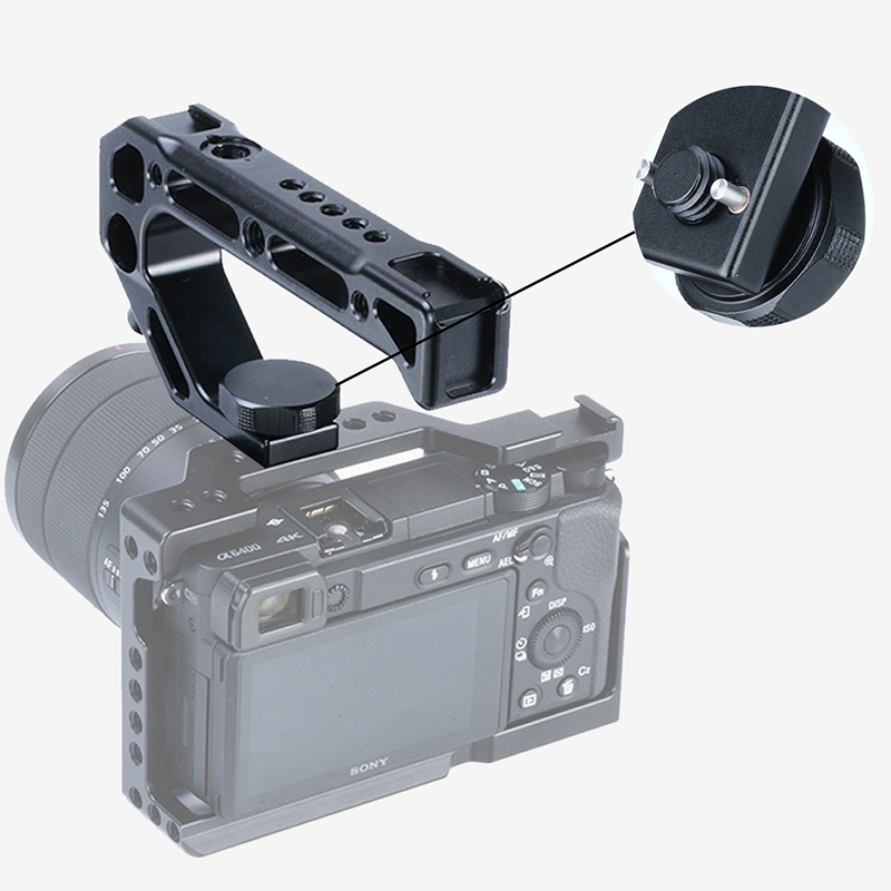 Camera Top Handle Hand Grip Ha - Camera Cage Rig ulasan dan harga