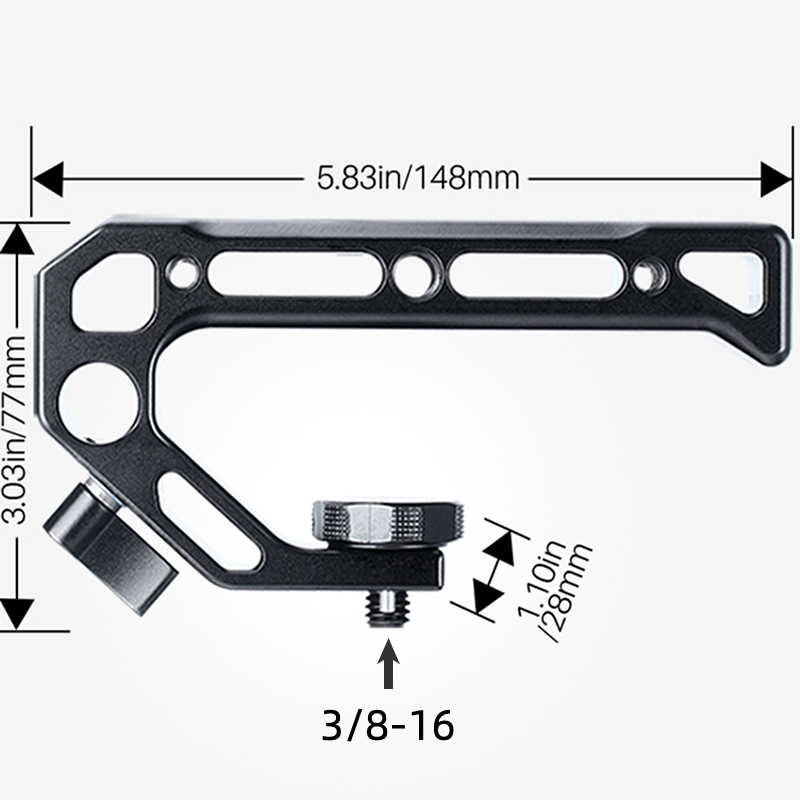 Camera Top Handle Hand Grip Ha - Camera Cage Rig ulasan dan harga