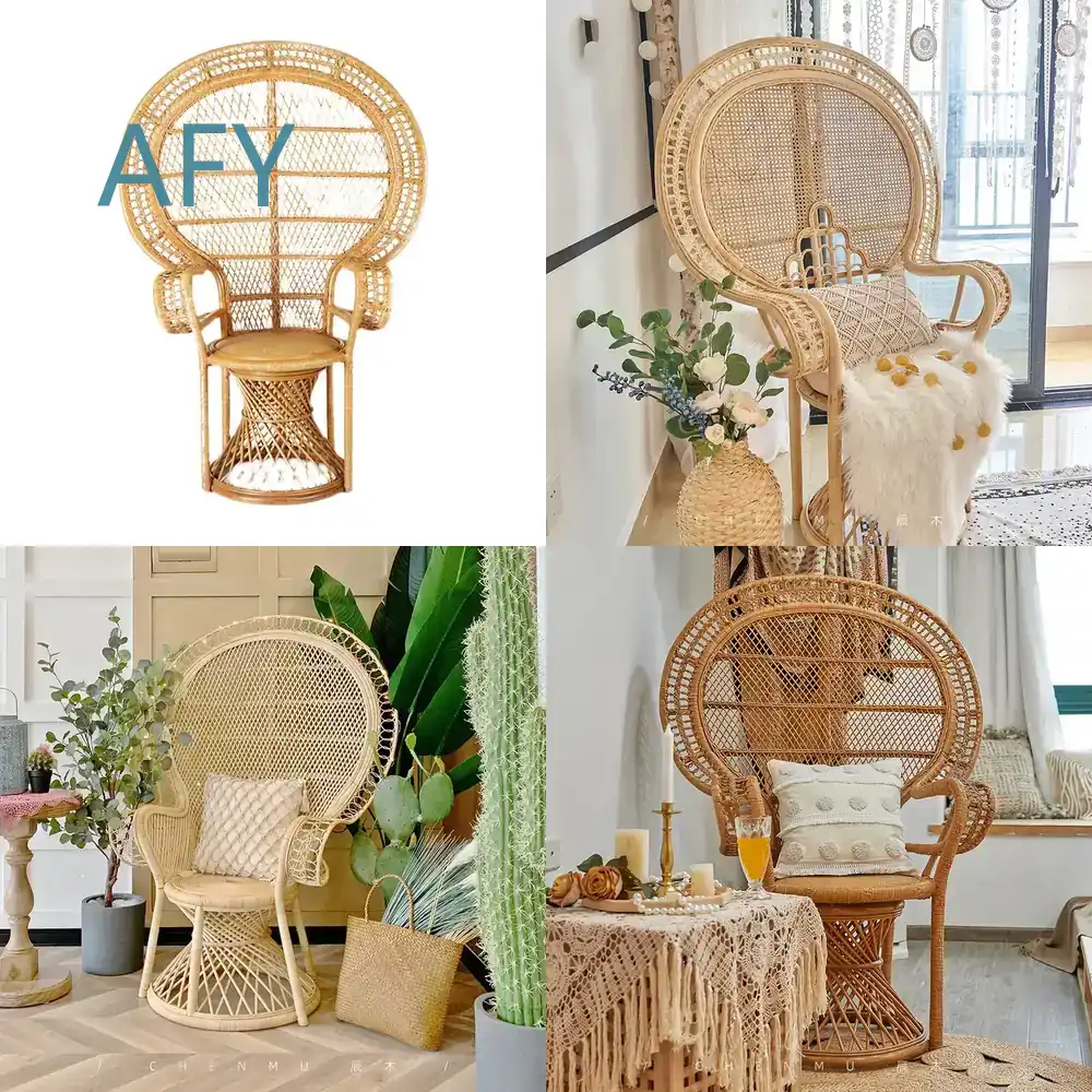 Natural Vine Peacock Chair for - Photography Indonesia ulasan dan harga