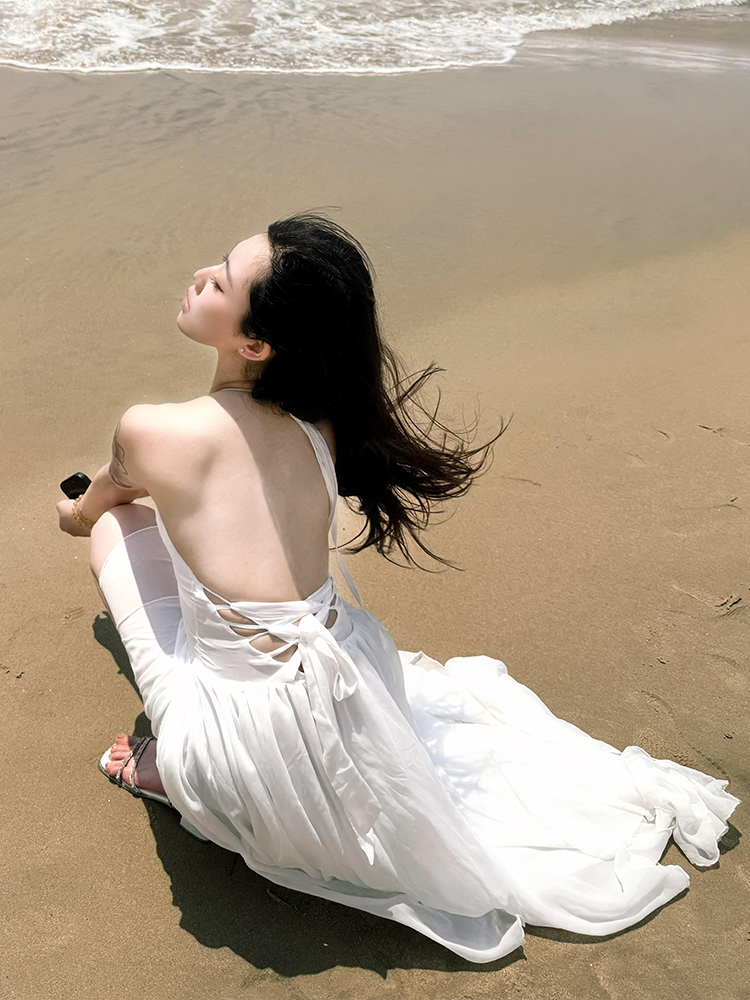 Bali Beach Backless Dress Wome - Photography Bali ulasan dan harga