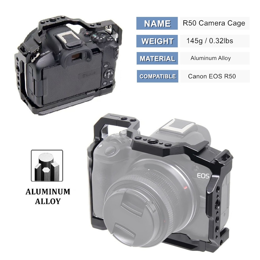 R50 Camera Cage for Canon EOS  - Camera Cage Rig ulasan dan harga