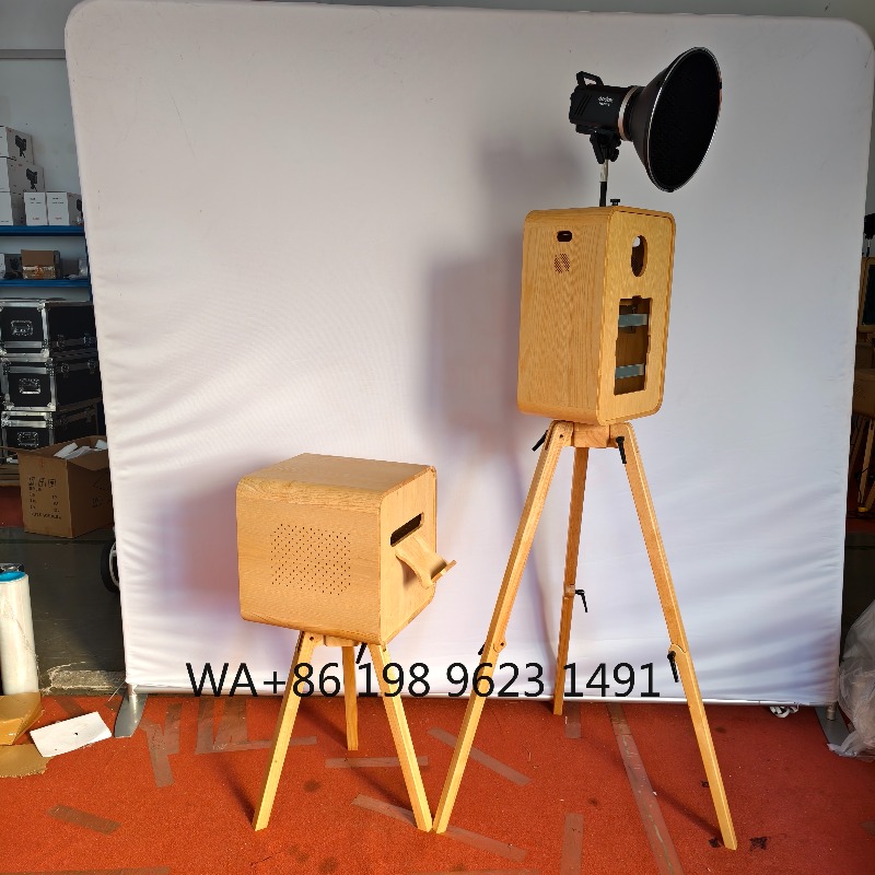 Retro Wooden Selfie Photo Boot - Photography Wedding ulasan dan harga