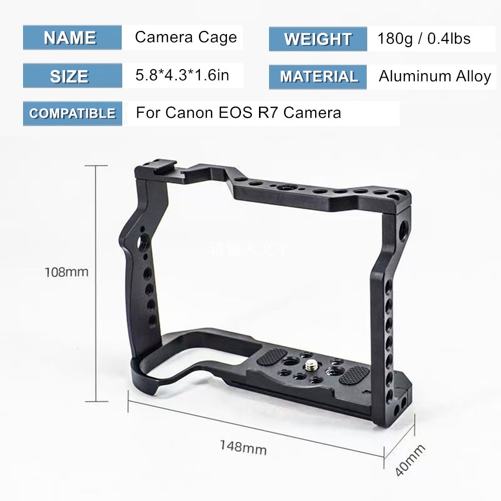 Compatible with Canon EOS R7 C - Camera Cage Rig ulasan dan harga